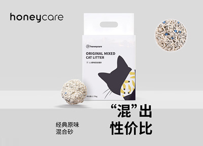 Honeycare好命天生经典原味混合猫砂怎么样?