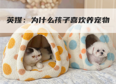 英媒：为什么孩子喜欢养宠物